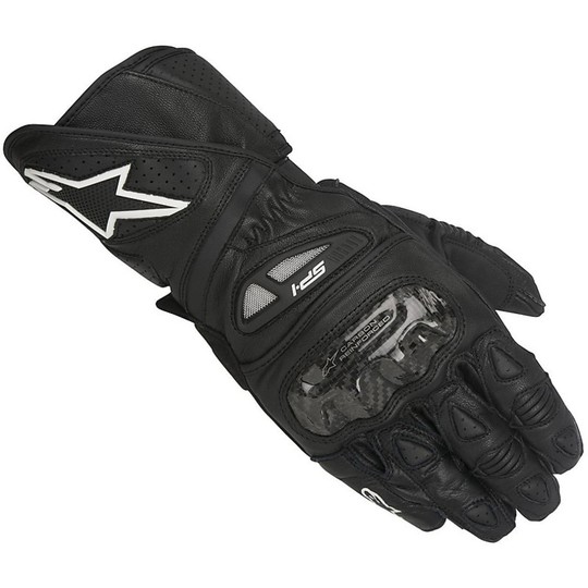 Moto Racing Gloves Alpinestars SP-1 Leather Black
