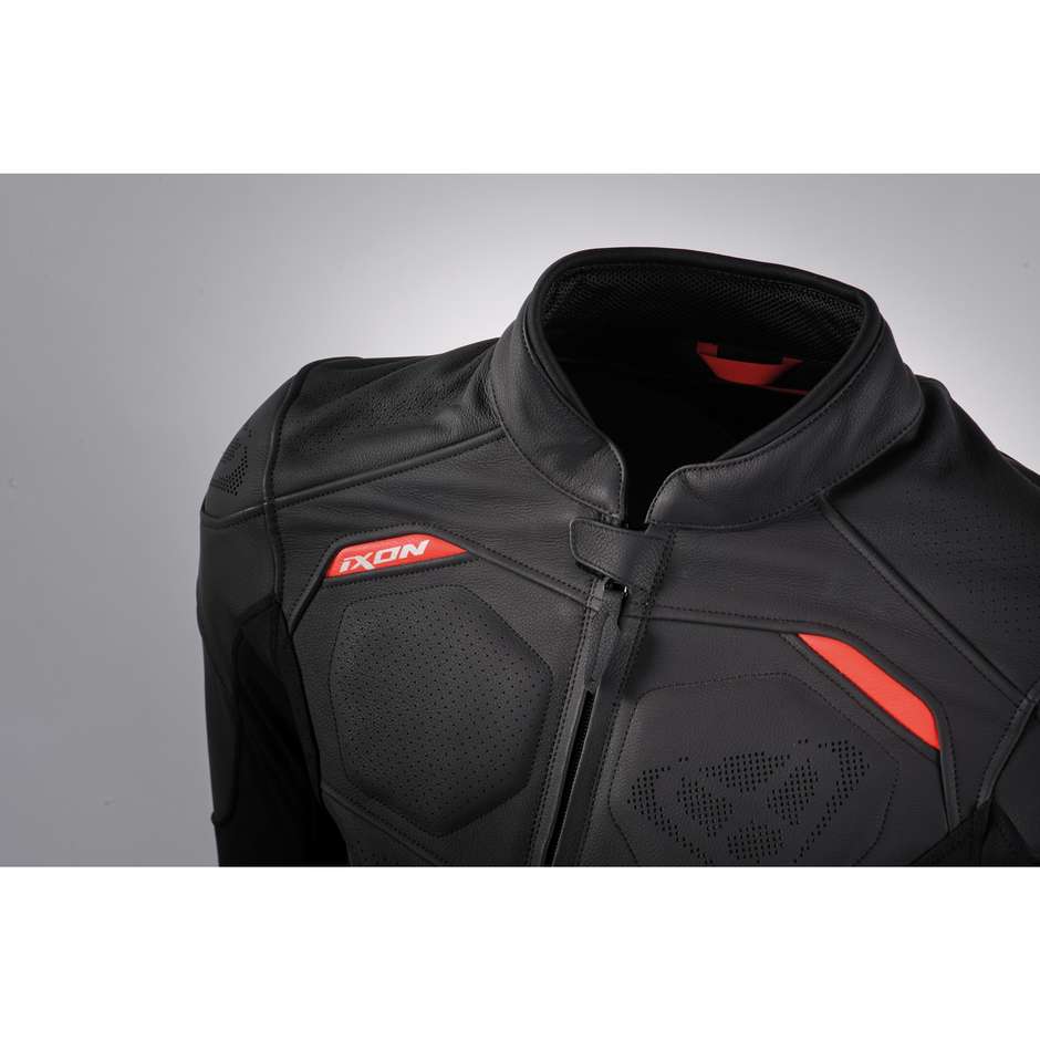 Moto Racing Jacket Ixon CEROS Black Red