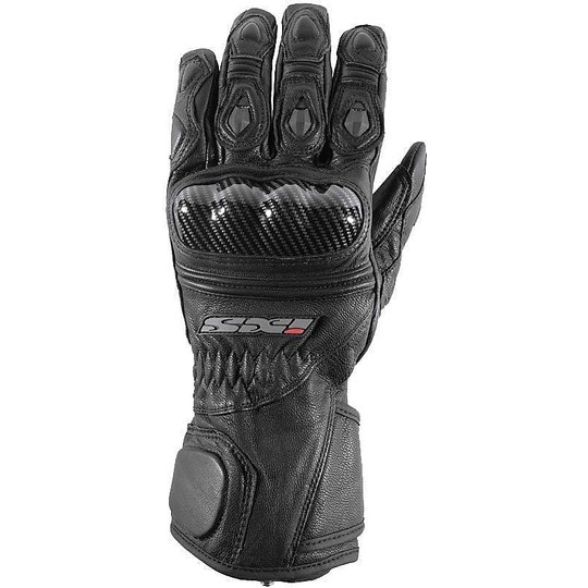 Moto Racing Leather Glove Ixs Novara Evo Black