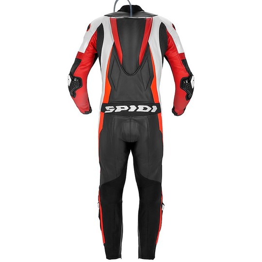 Moto Racing Leather Suit Perforated Whole Spidi SPORT WARRIOR PERFORATED PRO White Red