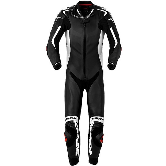 Moto Racing Leather Suit Spidi REPLICA PILOTI WIND Black