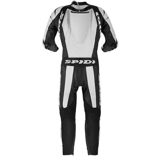 Moto Racing Leather Suit Spidi REPLICA PILOTI WIND White