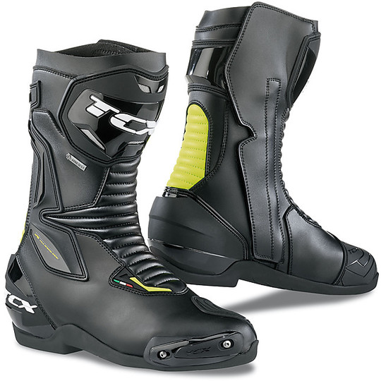 Moto Racing TCX SP-MASTER GTX Gore-Tex Black Yellow Fluo Boots