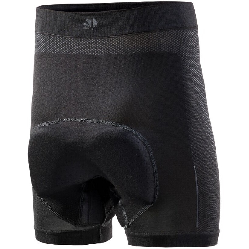 Moto Sixs BT CC2L Padded Underwear Shorts Black Dark Grey