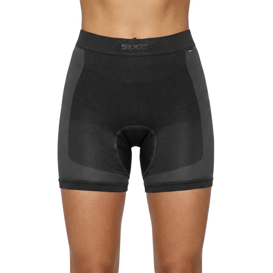 Moto Sixs BT CC2L Padded Underwear Shorts Black Dark Grey