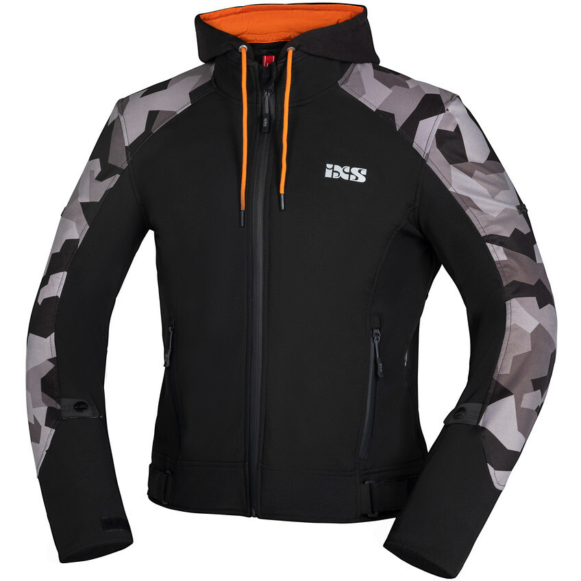 Moto Sport iXS SO SOFT Black Camouflage jacket