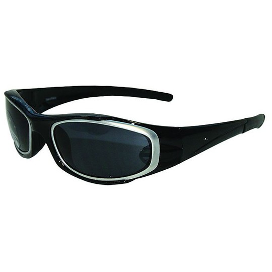 Moto Sports glasses Baruffaldi APR Black Smoke Lens with Okulari Removable, Interchangeable