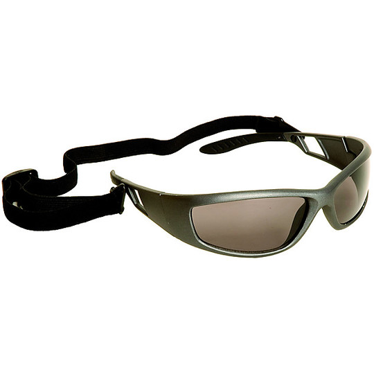 Moto Sports glasses Baruffaldi Tyban Grey with Adjustable Band and Second  Lens For Sale Online 