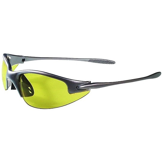 Moto Sports glasses Baruffalfi Door Silver with Interchangeable Lenses