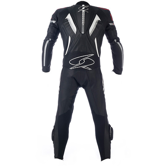 Moto suit in Professional Skin Spyke Blinker Racing Black White