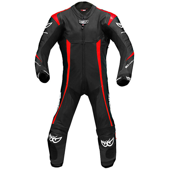 Moto suit Professional Leather Berik 2.0 10639 Professional Black Red