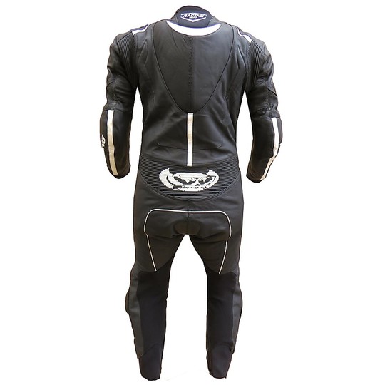 Moto suit Professional Leather MGP By Berik Model Super Race Black
