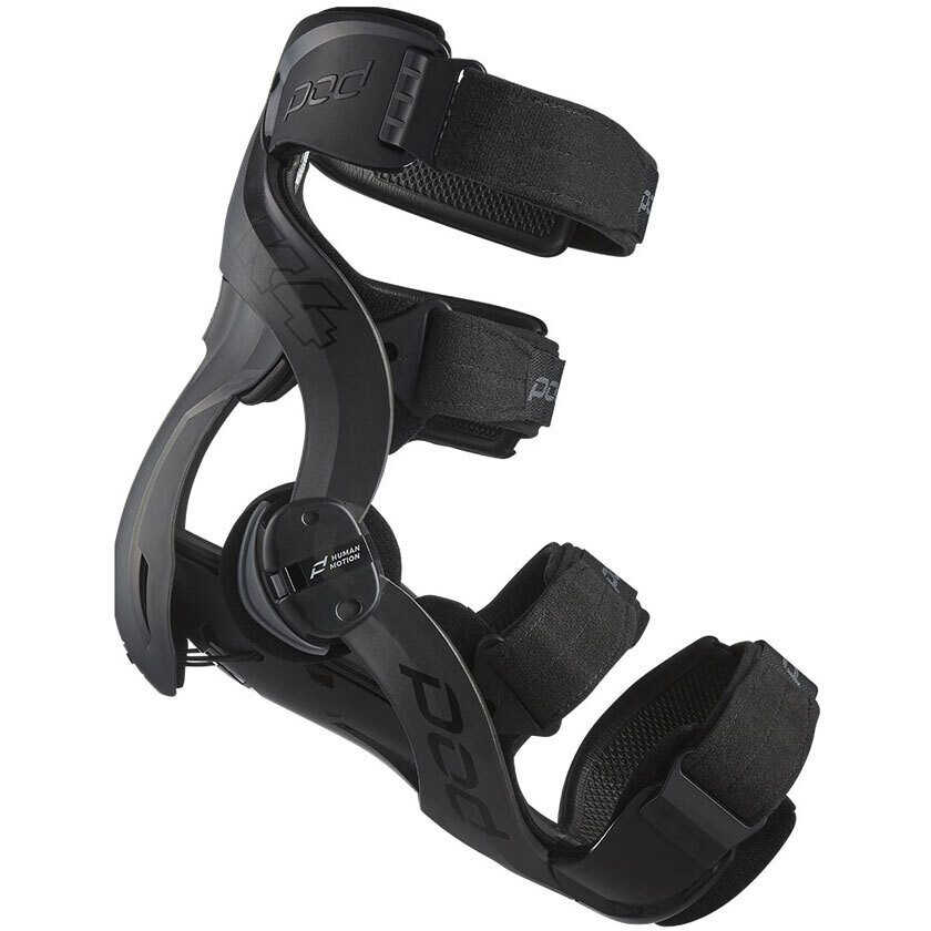 Moto Technical Knieschützer Pod MX K4 V2 Schwarz Graphit