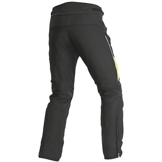 Moto Tempest Pants Dainese D-Dry Black Yellow