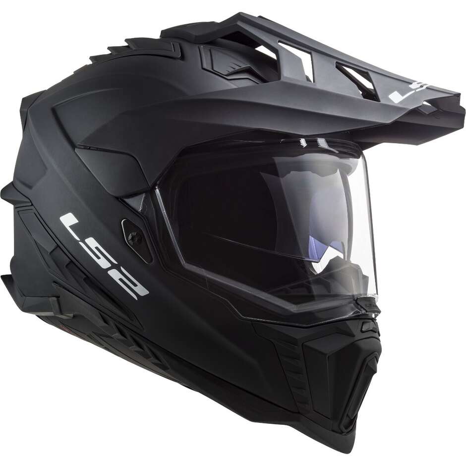 Moto Tourism Helm Ls2 MX701 EXPLORER HPFC Solid Mattschwarz