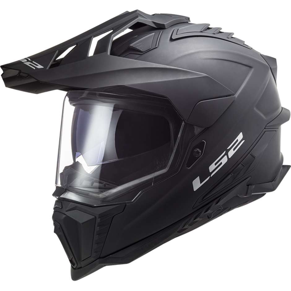 Moto Tourism Helmet Ls2 MX701 EXPLORER HPFC Solid Matt Black