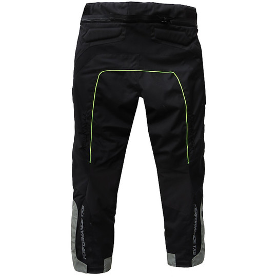 Moto trousers Fabric Arlen Ness 2.0 Black Yellow Fluo 3 Layers New