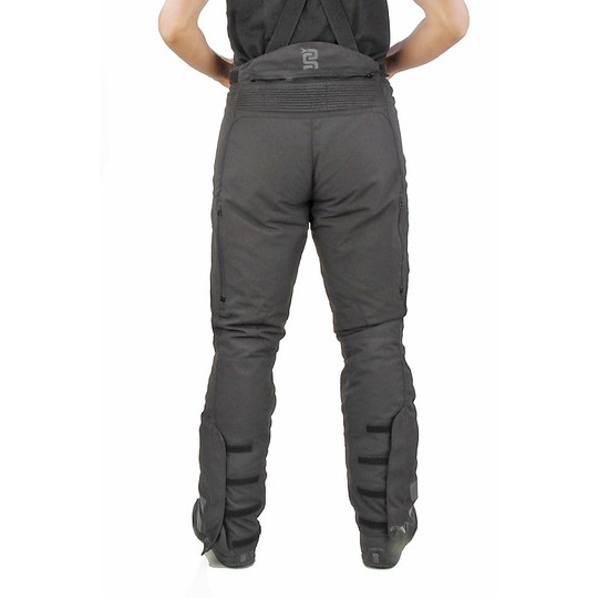 Moto trousers Fabric Waterproof OJ Revolution Black