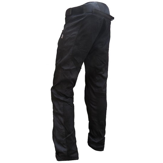 Moto trousers Summer Technical Design Toe In Judges Perforated fabric With Waterproof Protections