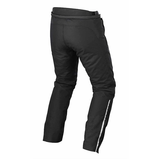 moto trousers woman in fabric alpinestars stella patron gore tex blacks 30137