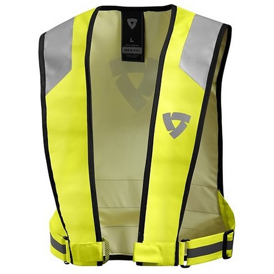 Moto Vest Rev'it Stecker HV gelb fluoreszierend