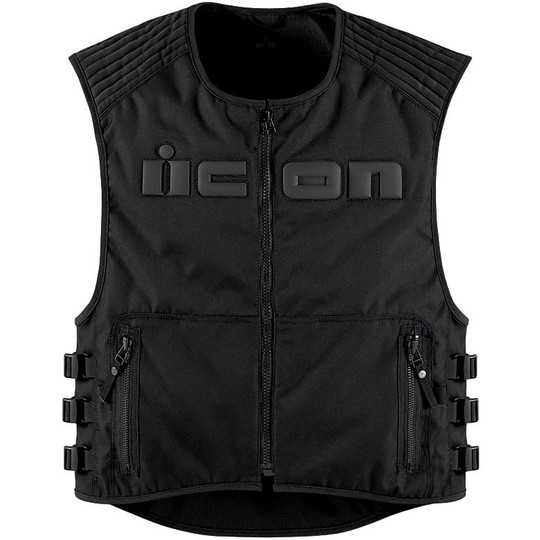 Moto vests Technical Fabric Reinforced With Protections