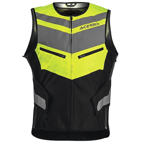 Moto vests Technical High Visibility Highway With back protector