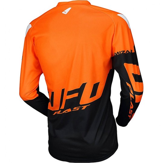 Motocross Cross Enduro UFO MIZAR Orange Schwarz Jersey