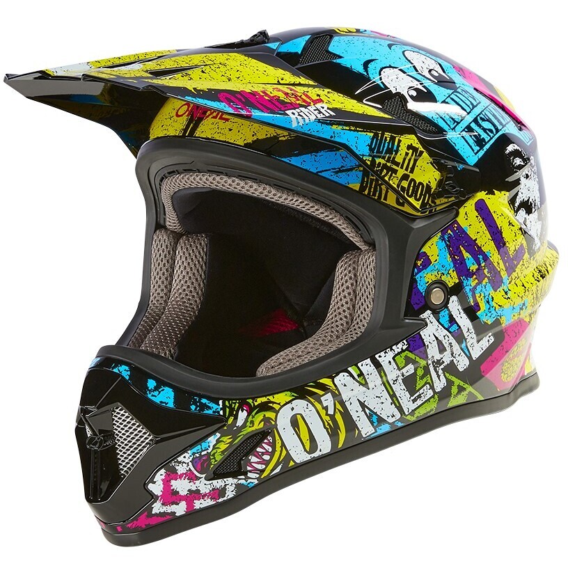 Motocross Enduro Helmet Oneal Sonus Villain Multi Kids