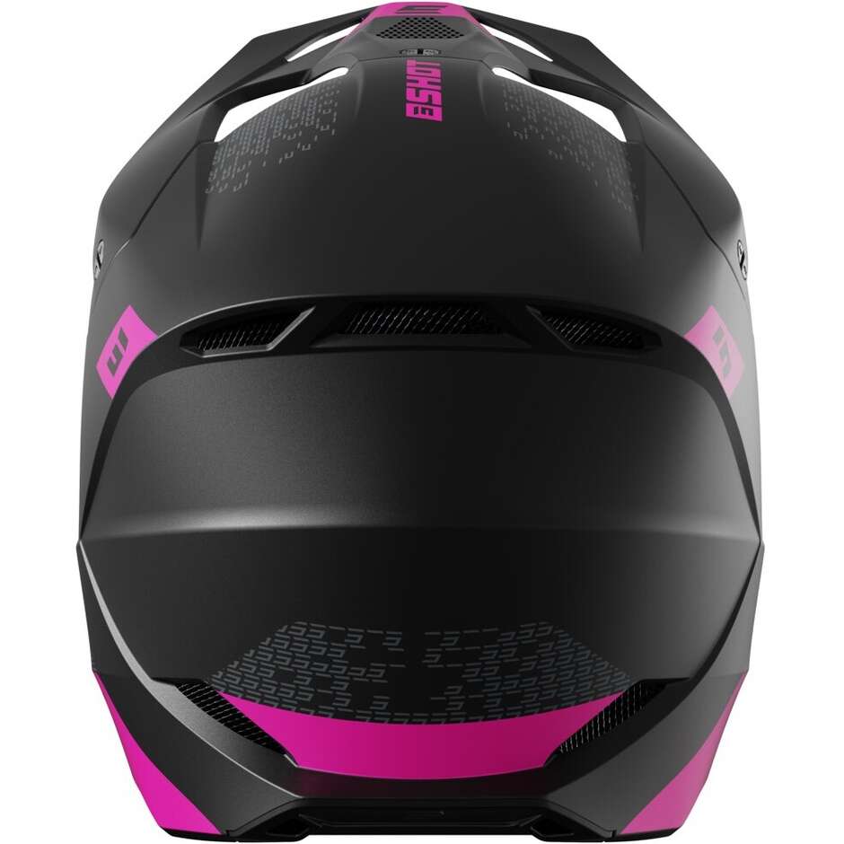Motocross Enduro Helmet Shot FURIOUS DRAW Pink Black Matt