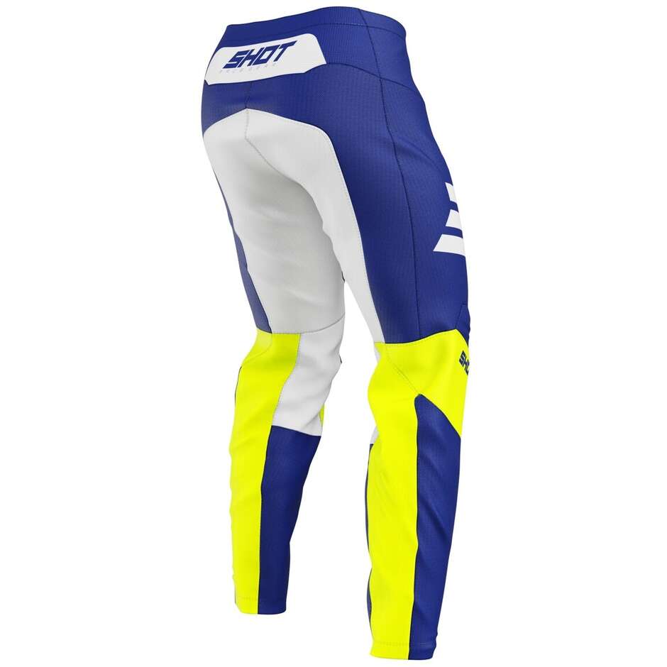 Motocross Enduro Pants Shot DEVO BLAST Blue
