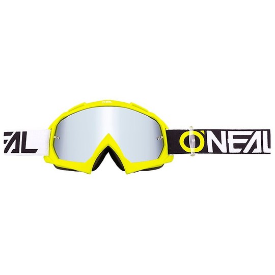 Motocross Eyewear Cross Endto Mtb O'neal B-10 Twoface Yellow Lens Mirror