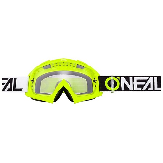 Motocross goggles Cross Endby Mtb O'neal B-10 Twoface Yellow Clear lens