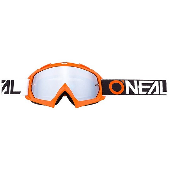 Motocross goggles Cross Ended Mtb O'neal B-10 Twoface Orange Lens Mirror