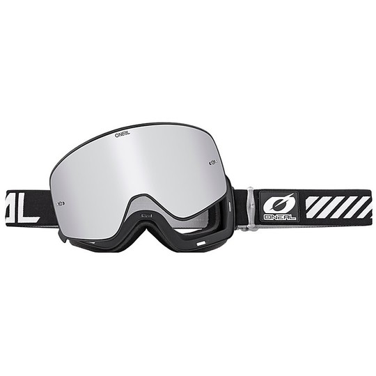 O'Neal B-Flex Goggle Brille schwarz Moto Cross Mountainbike Downhill MTB MX Trai 