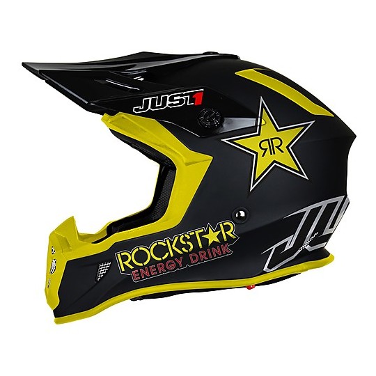 Motocross Helm Cross Enduro Just1 J38 BLADE ROCKSTAR