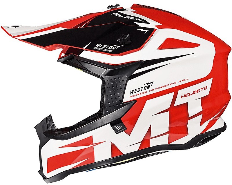 Swaps Enduro Crux S789 Helm – Schwarz-Rot, Größe L Für Motorrad & Offroad