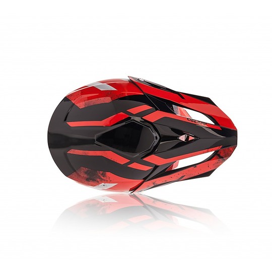 Motocross Helmet Cross Enduro Acerbis PROFILE 4.0 Black Red