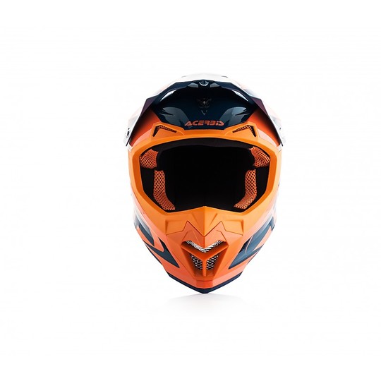 Motocross Helmet Cross Enduro Acerbis PROFILE 4.0 Blue Orange