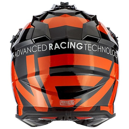 Motocross helmet Cross Enduro Child O'neal 2 Series Slick Black Orange