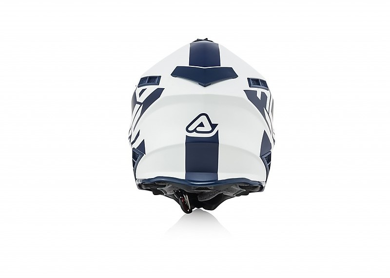 Casco motocross Acerbis X-Track VTR blue fluo