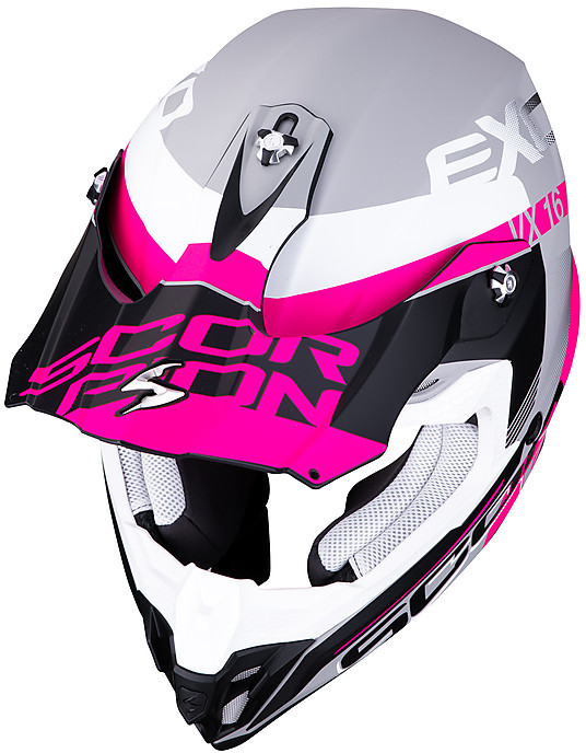 Casco 2025 enduro rosa