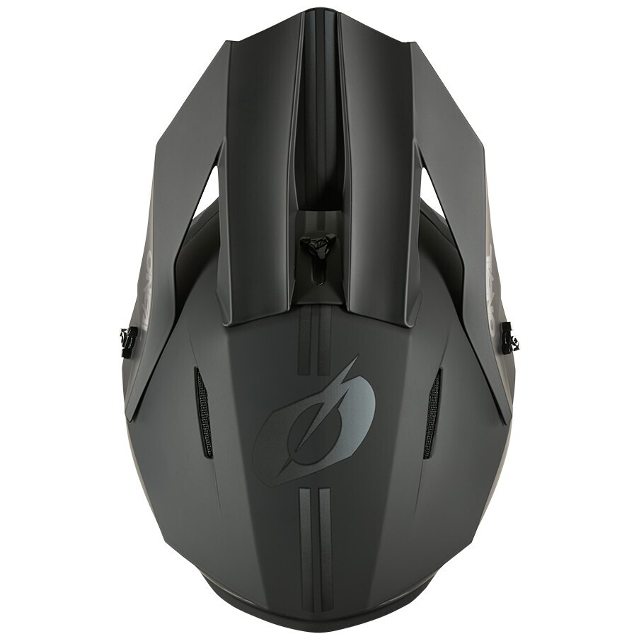 Motocross Helmet Kids Enduro Oneal 1SRS SOLID Black Matt