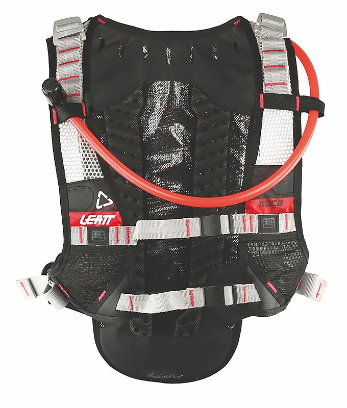 Motocross Hydration Backpack Enduro Leatt GPX Race HF 2.0 Black Orange