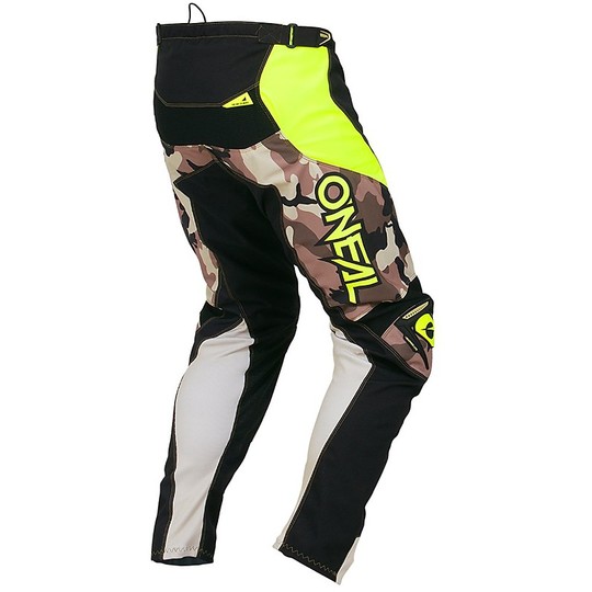 Motocross Pants Enduro Oneal Mayhem Lite Pants AMBUSH Black Yellow