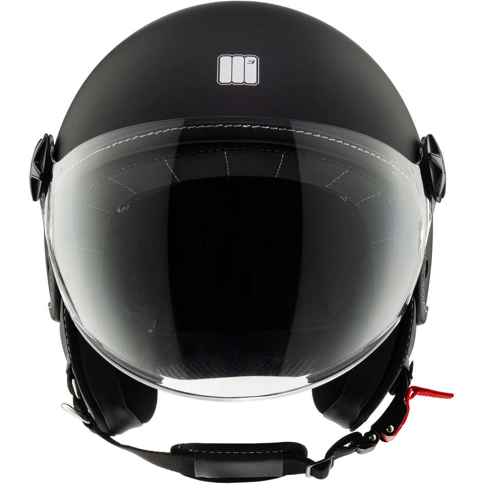 Motocubo 718 BEETLE EVO Jet Motorcycle Helmet Matt Black (22.06)