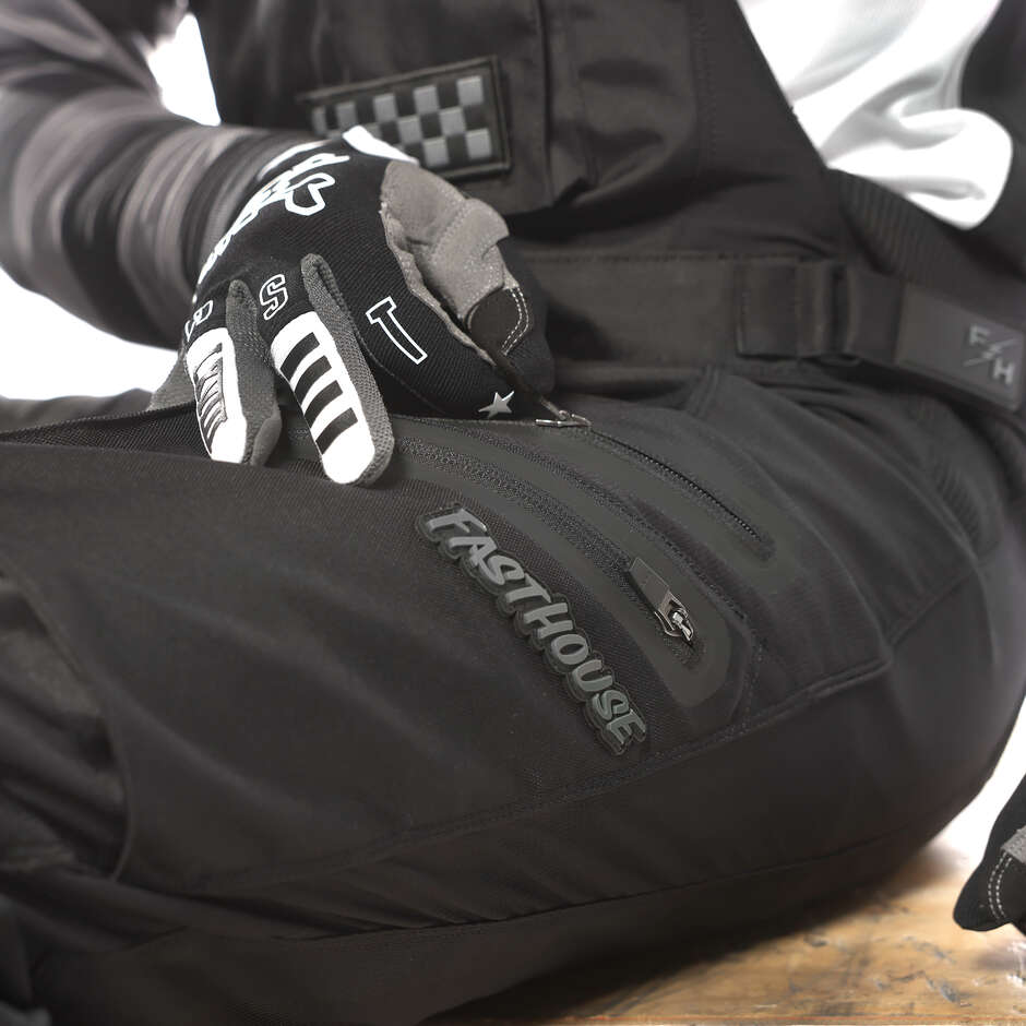 MOTORALL FASTHOUSE OFF-ROAD 24.2 Bib Shorts Schwarz