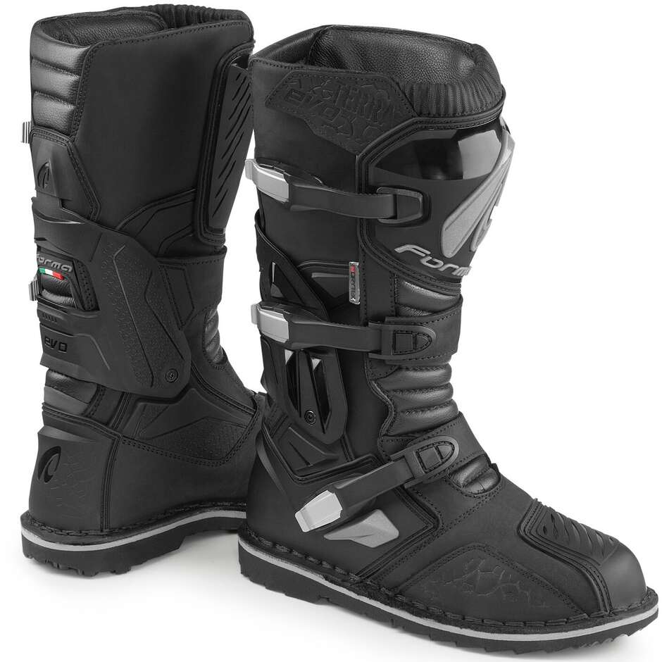 Motorbike boots ADV ATV QUAD Shape TERRA EVO Black