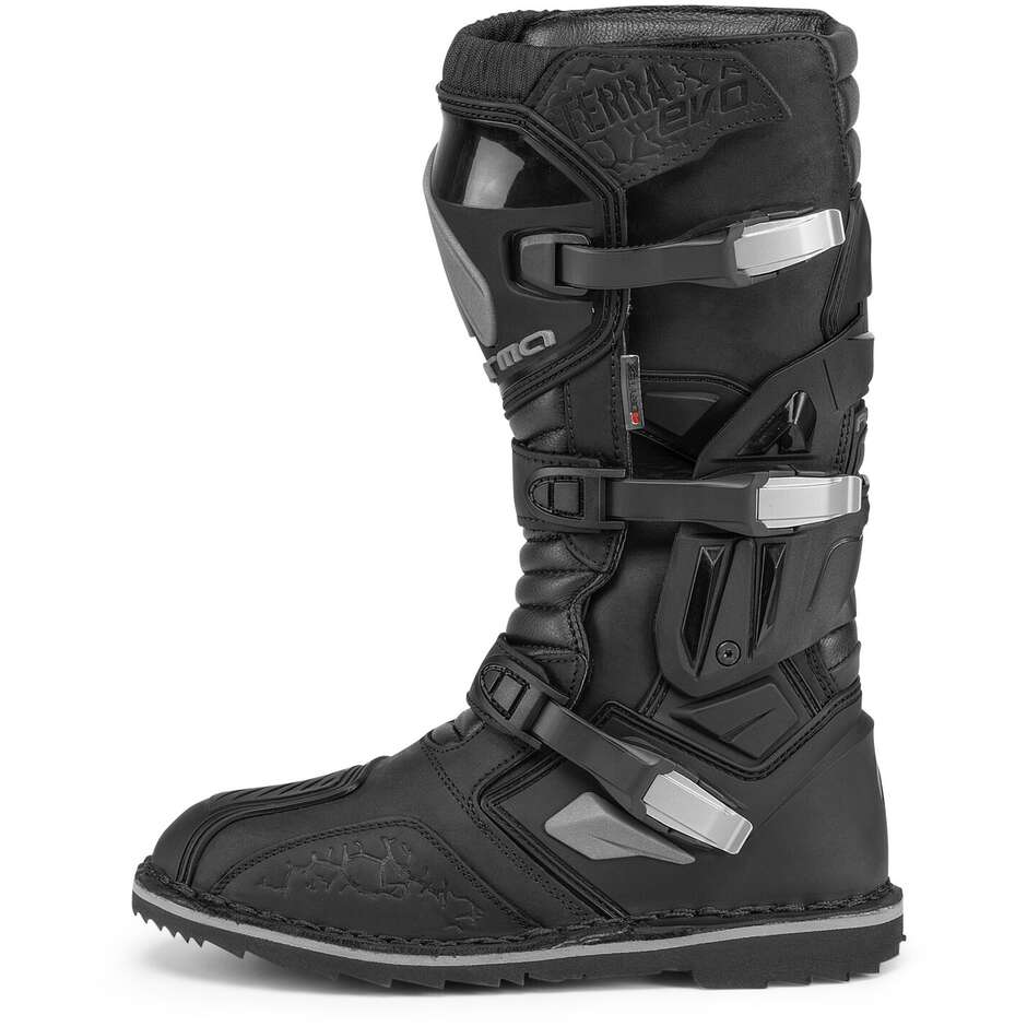 Motorbike boots ADV ATV QUAD Shape TERRA EVO Black