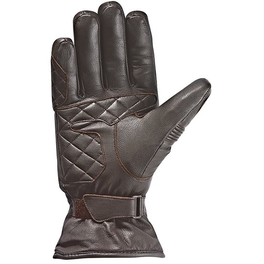 Motorbike Winter Gloves Ixon Leather Model Pro 70'S Hp Brown